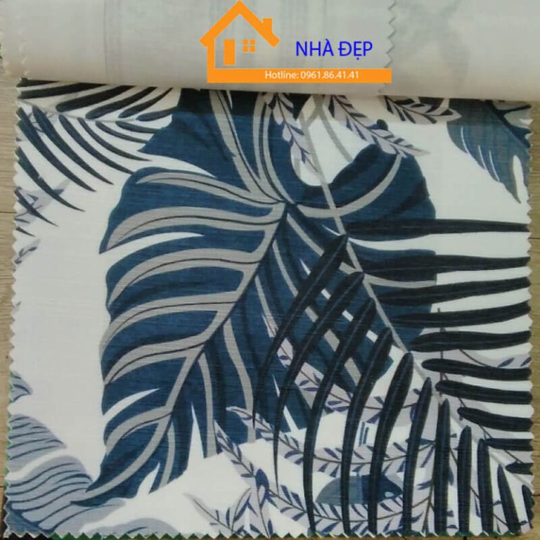 Vải hoa văn may nệm ghế gỗ